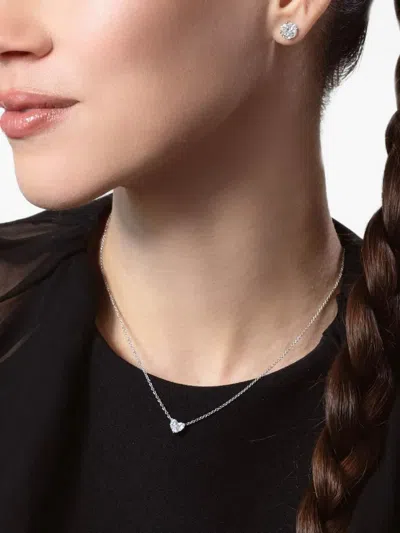 Kwiat 18k White Gold Diamond Illusion Earrings In Metallic