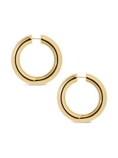 Jennifer Fisher Mini Samira Hinged Hoop Earrings In Gold