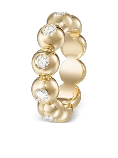 Melissa Kaye 18k Yellow Gold Large Audrey Eternity Band Ring In Gold