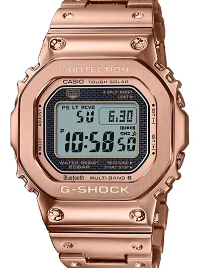 Casio Stainless Steel 43mm In Pink