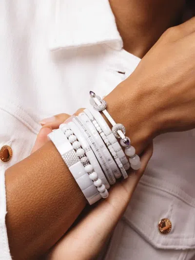 Roberto Demeglio 18k Yellow Gold Eternity Pura Diamond Bracelet In Metallic