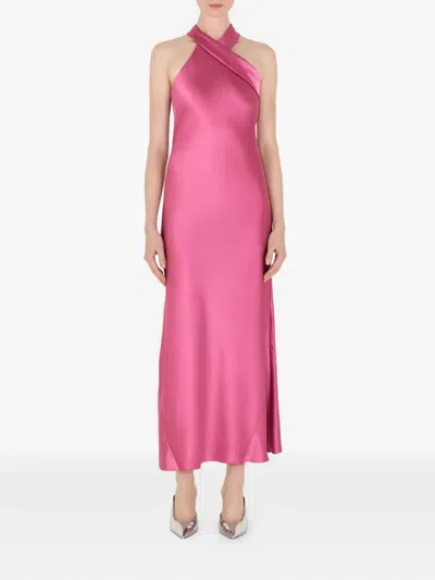 Galvan Pandora Dress In Purple