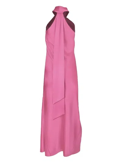 Galvan Pandora Dress In Purple