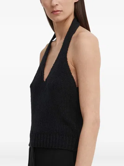 Won Hundred V-neck Top In Black