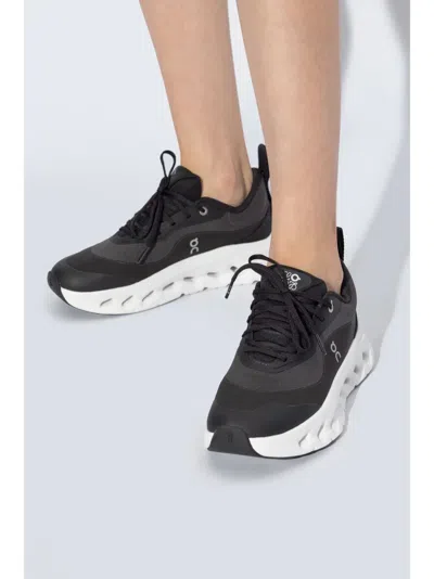 Loewe X On Logo-print Sneakers In Black