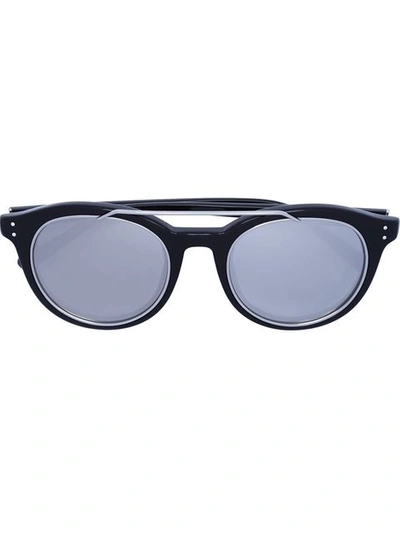 Linda Farrow Acetate Sunglasses In Black