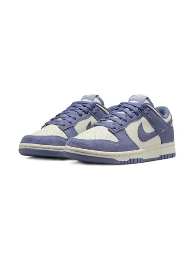 Nike Dunk Low Mini-swoosh Sneakers In Gray