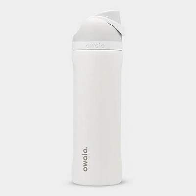 Owala Freesip Water Bottle (24 Oz) In White