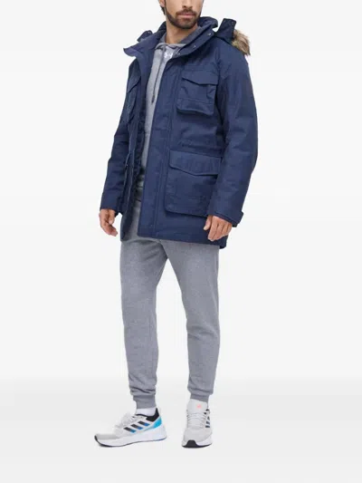 Under Armour Rival Logo Hooded Tracksuit In Gray