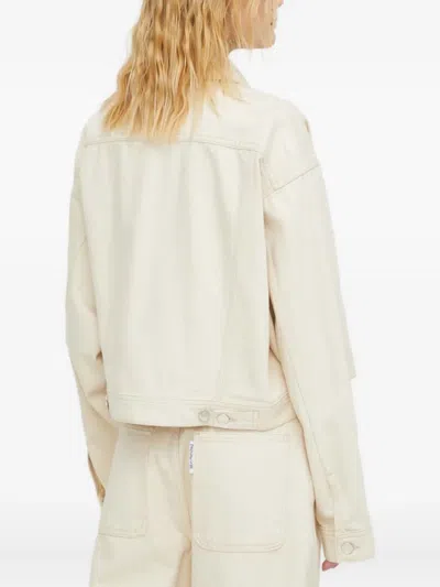 Won Hundred Button-fastening Jacket In Neutral