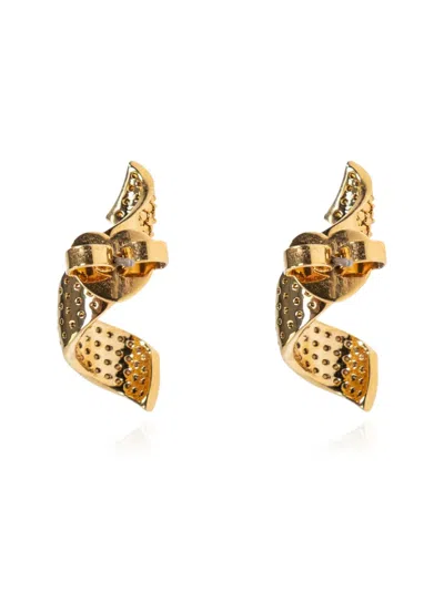 Kate Spade Twist Drop Earrigs In Gold