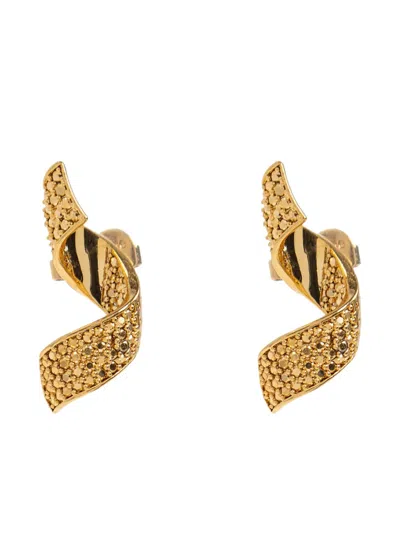 Kate Spade Twist Drop Earrigs In Gold