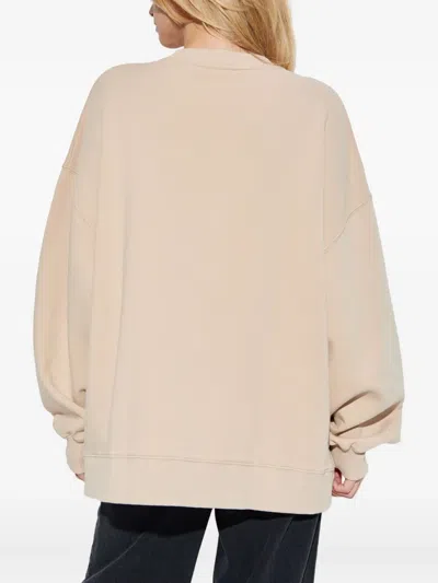Rotate Birger Christensen Logo-appliqué Sweatshirt In Neutral