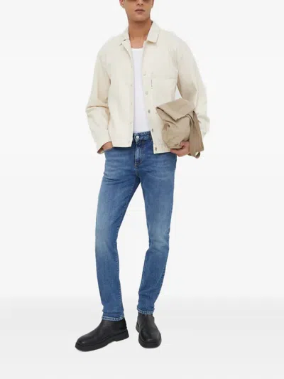 Won Hundred Pocket-detail Button-up Jacket In White