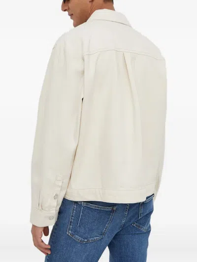 Won Hundred Pocket-detail Button-up Jacket In White