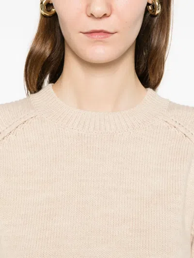 Ba&sh Liar Wool Jumper In Neutral