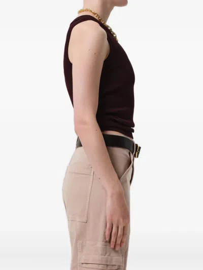 Citizen Of Humanity Isabel Rib Tank In Chocolate In Brown