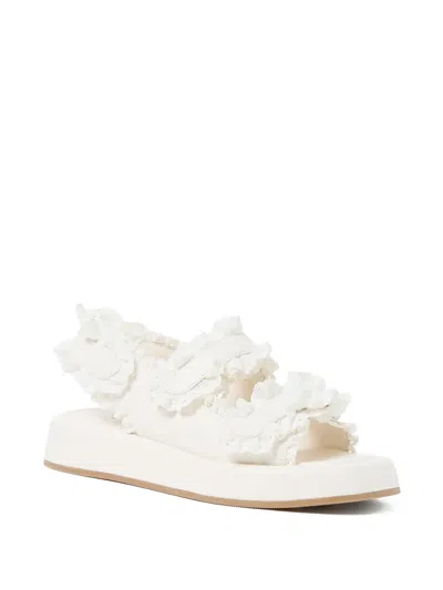 Loeffler Randall Blaise Sandals In White