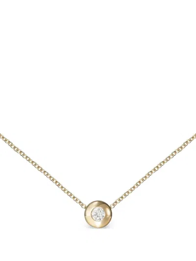 Melissa Kaye 18k Yellow Gold Small Audrey Diamond Pendant Necklace In Gold