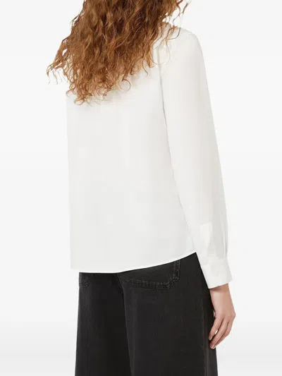 Max Mara Nichel Shirt In White