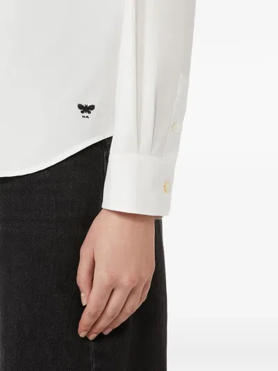 Max Mara Nichel Shirt In White