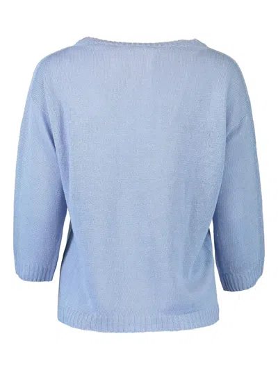Max Mara Selz Sweater In Blue