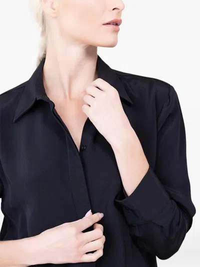 Brandon Maxwell Spence Shirt In Black