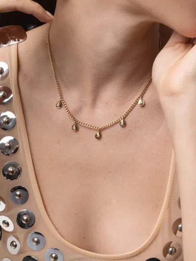 Dana Rebecca Designs 14k Yellow Gold Nana Bernice Diamond Necklace In Gold