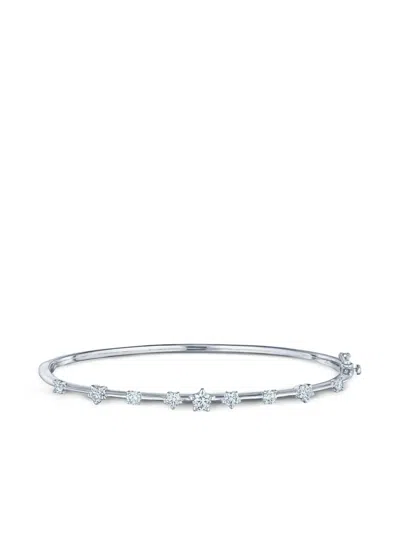 Kwiat 18k White Gold Star-set Starry Night Bracelet In Silver
