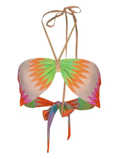 Alexis Annliese Geometric-pattern Tank Top In Multi