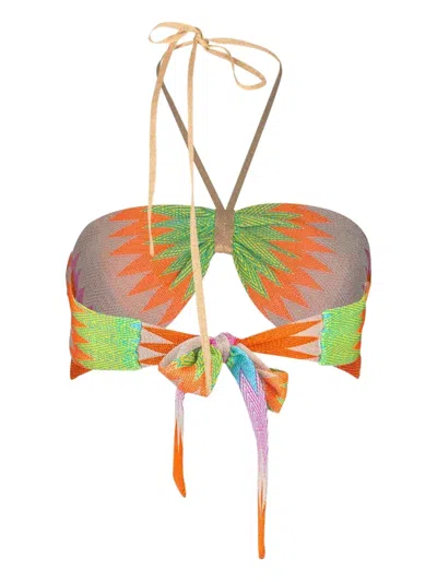 Alexis Annliese Geometric-pattern Tank Top In Multi