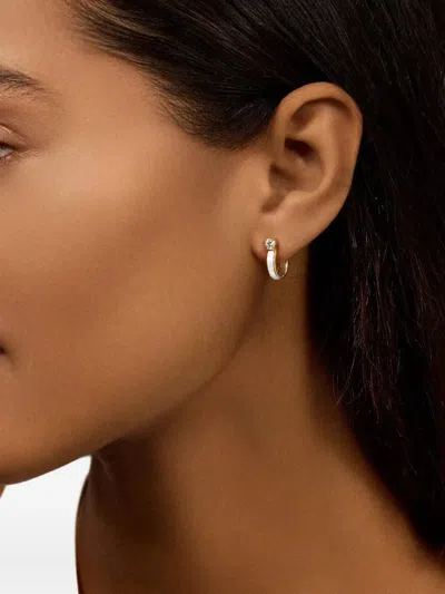 Melissa Kaye 18k Yellow Gold Honey Diamond Earrings In Gold