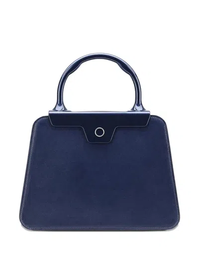Jeffrey Levinson Andie Top-handle Tote Bag In Blue