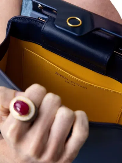 Jeffrey Levinson Andie Top-handle Tote Bag In Blue