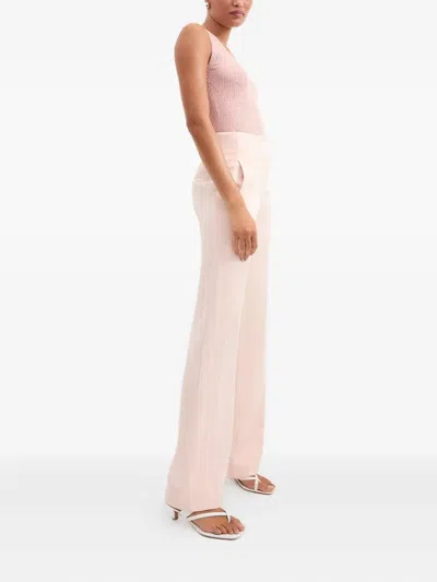 Veronica Beard Sid Knitted Top In Pink