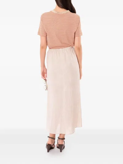 Brunello Cucinelli Striped T-shirt In Multi