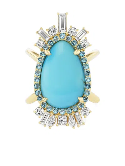 Meredith Young 18k Yellow Gold Clear Skies Multi-stone Ring In Multi