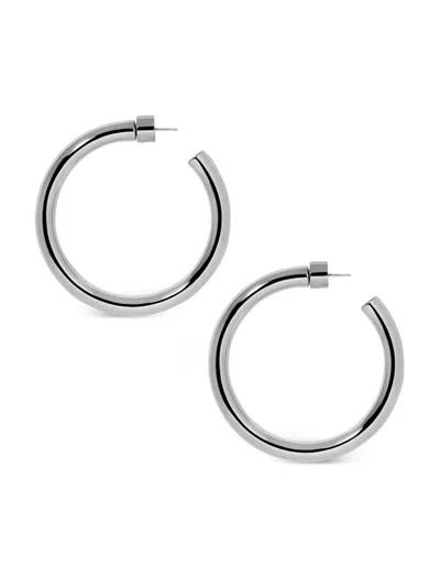 Jennifer Fisher Baby Samira Hoop Earrings In Metallic