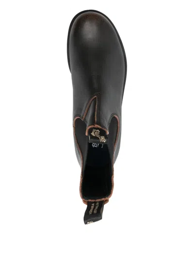 Blundstone Elasticated-panel Boots In Black