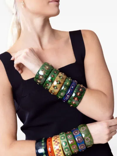 18K黄金黄晶手镯