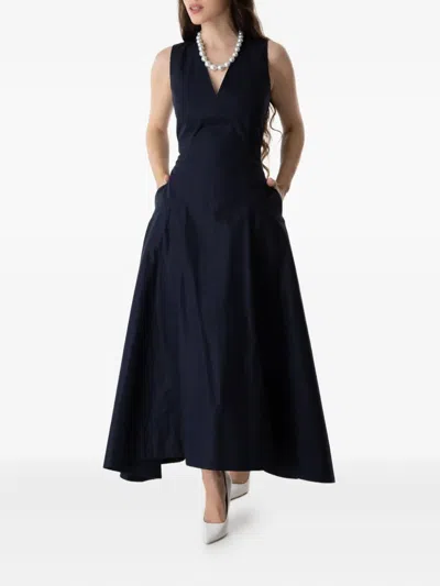 Adam Lippes Harlow Dress In Blue