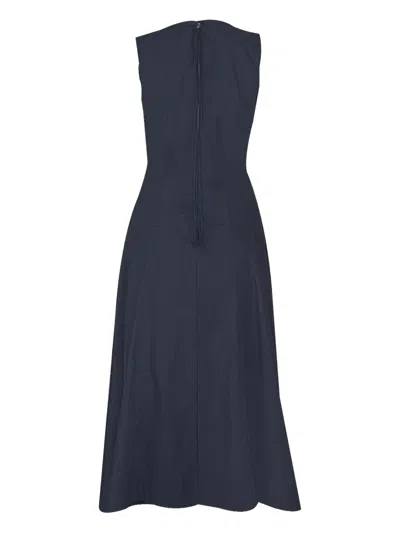 Adam Lippes Harlow Dress In Blue
