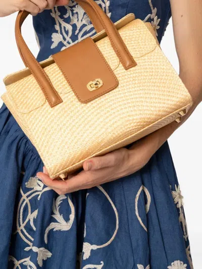 Poolside The Main Street Tote Bag In Neutral