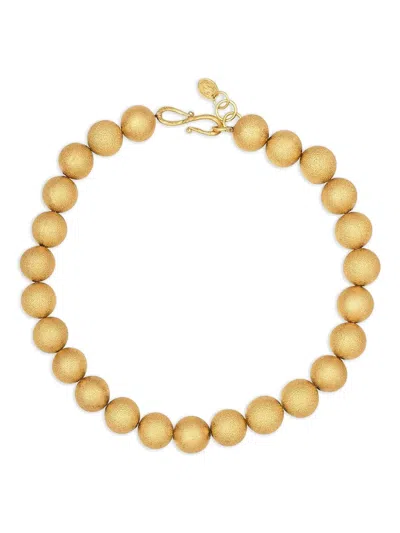 Sylvia Toledano Bubble Beaded Necklace In Gold