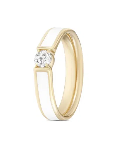 Melissa Kaye 18k Yellow Gold Honey Diamond Ring In Gold