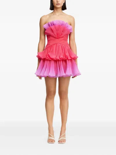 Acler Enford Mini Dress In Pink