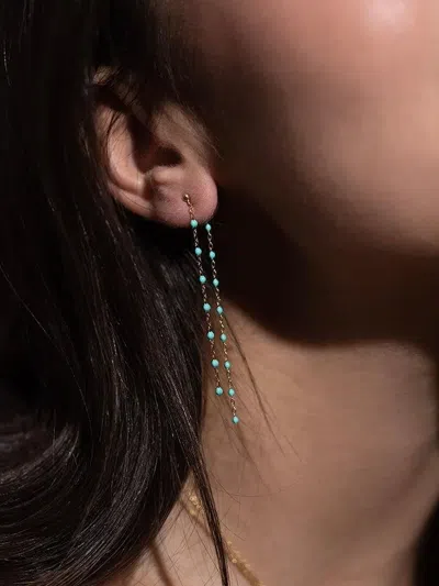 Gigi Clozeau 18k Yellow Gold Classic Gigi Drop Earrings In Gold