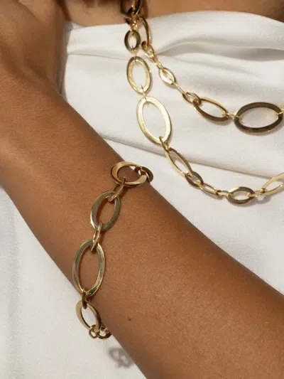 Brooks Brothers 18k Yellow Gold Soleil Bracelet In Gold