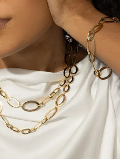 Brooks Brothers 18k Yellow Gold Soleil Bracelet In Gold