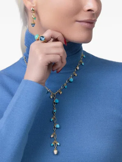 Tamara Comolli Yellow Gold Bouton Chrysoprase Ring In Gold